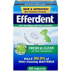 Efferdent Fresh/cln Tabs 90ea