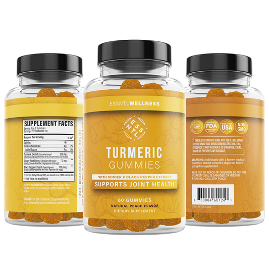 EsssntlWellness Turmeric Gummies (60 gummies)