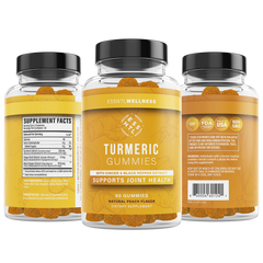 EsssntlWellness Turmeric Gummies (60 gummies)