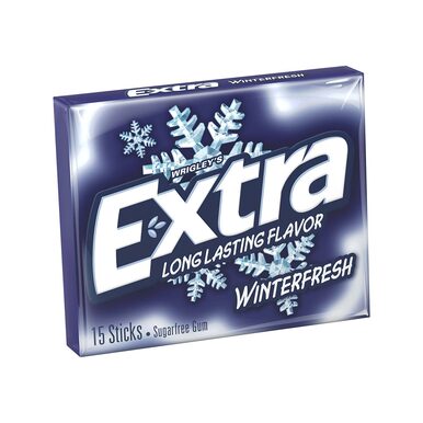 Wrigleys Extra Gum Winterfresh Sugarfree 15sticks