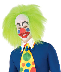 Wild Lime Clown Wig