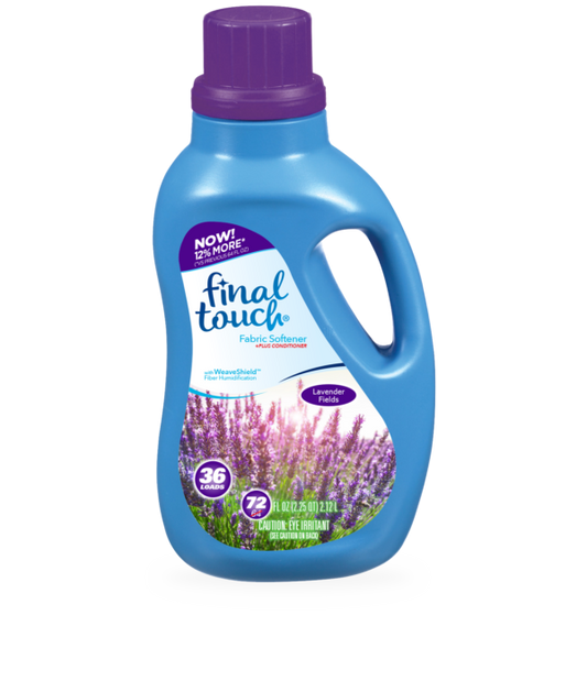 Final Touch Fabric Softener Lavender Fields 72oz