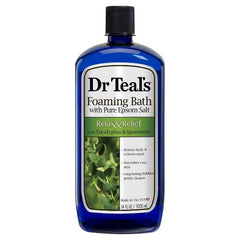 Dr. Teal's Relax & Relief Foaming Bath w/ Pure Epsom Salt 34 oz
