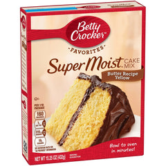 Betty Crocker Super Moist Cake Mix 15.25oz
