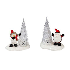 Evergreen LED Ceramic Tabletop Decor 1ct