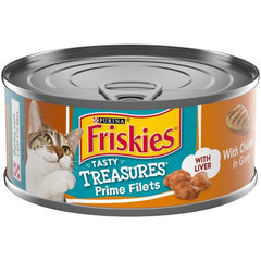 Friskies Treasures Prime Filets Chicken in Gravy w/ Liver 5.5oz