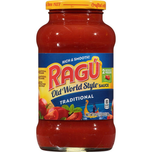 Ragu Old World Style Traditional Sauce 24oz