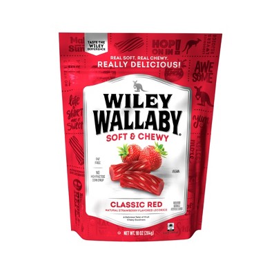 Wiley Wallaby Classic Strawberry Licorice 10oz