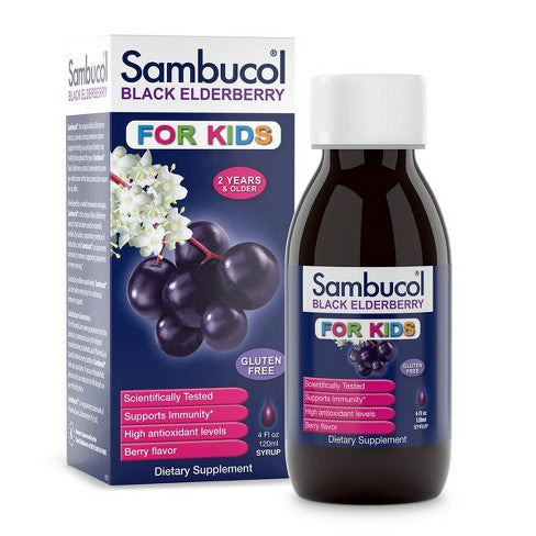 Sambucol Blackberry for Kids Syrup 4fl oz