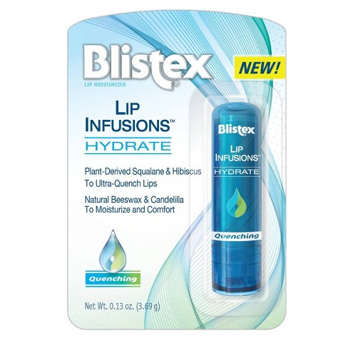 Blistex Lip Infusions Hydrate Squalane & Hibiscus Flavor 0.13oz