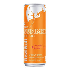 RedBull The Summer Edition Strawberry Apricot Energy Drink 12fl oz