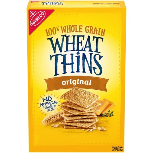 Wheat Thins Original 100% Whole Grain Snacks 8.5oz