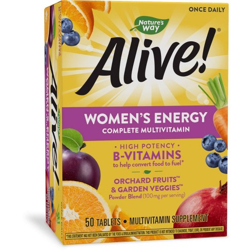 Nature's Way Alive! Women's Energy Complete Multivitamin (50 tablets)