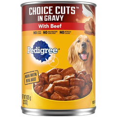 Pedigree Choice Cuts with Beef 22oz