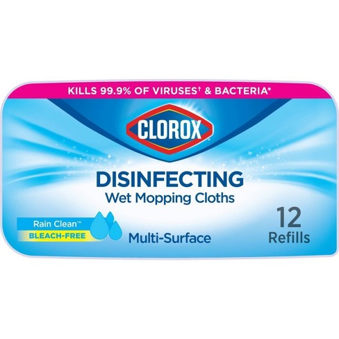 Clorox Disinfecting Wet Mopping Cloths 12ct