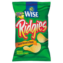 Wise Ridgies Sour Cream & Onion 3oz