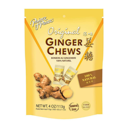 Prince of Peace Original Ginger Chews 4oz