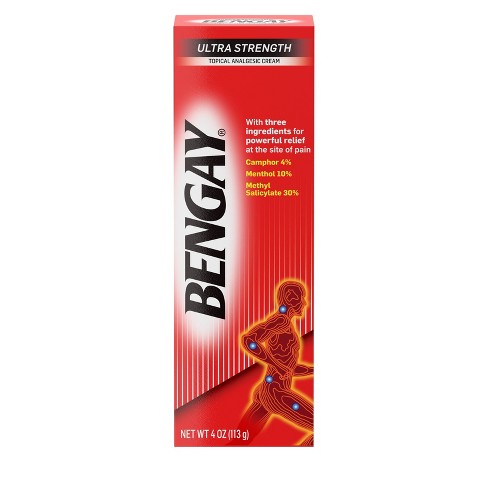 Bengay Ultra Strength Topical Analgesic Cream 4oz