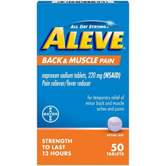 Aleve Back & Muscle Pain (50 tablets)