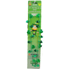 ST. PATRICKS DAY FLASHING NECKLACE