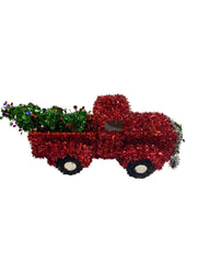Christmas Truck Tabletop Decor