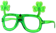 ST. PATRICKS LED FLASHING GREEN GLASSES