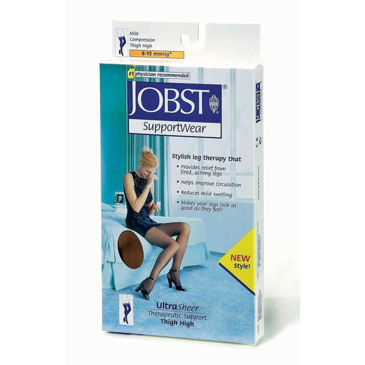 JOBST KNEE HI 8-15 SILKY BEIGE 4.5-6.5