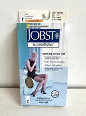 JOBST KNEE HIGH CLOSED TOE BEIGE 7-9