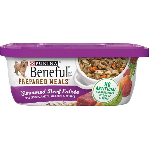 PURINA BENEFUL PREPARED MEALS SIMMERED BEEF ENTREE 10oz