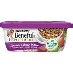 PURINA BENEFUL PREPARED MEALS SIMMERED BEEF ENTREE 10oz