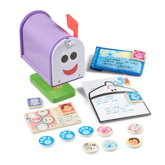 MELISSA & DOUG BLUE'S CLUES & YOU! MAILBOX PLAY SET 27 PIECES