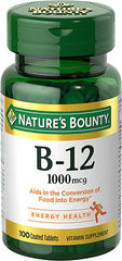 Nature's Bounty B-12 1000mcg (100 tablets)
