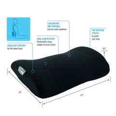 OBUSFORME SIDED TO SIDE LUMBAR SUPPORT WITH MASSAGE