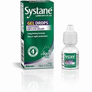 Systane Lubricant Eye Gel Drops Soothing Dry Eye Relief 1/3fl oz