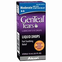 Genteal Tears Lubricant Eye Drops Liquid Drops 0.5fl oz
