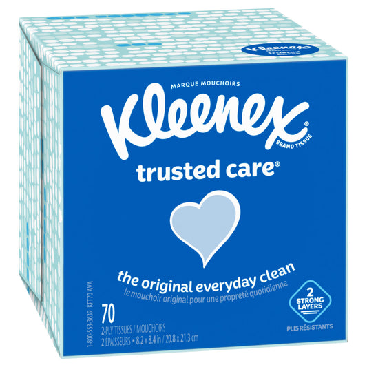 Kleenex Upright Facial Tissue 70count
