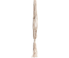17" Mini Woven Plant Hanger-Zig Zag