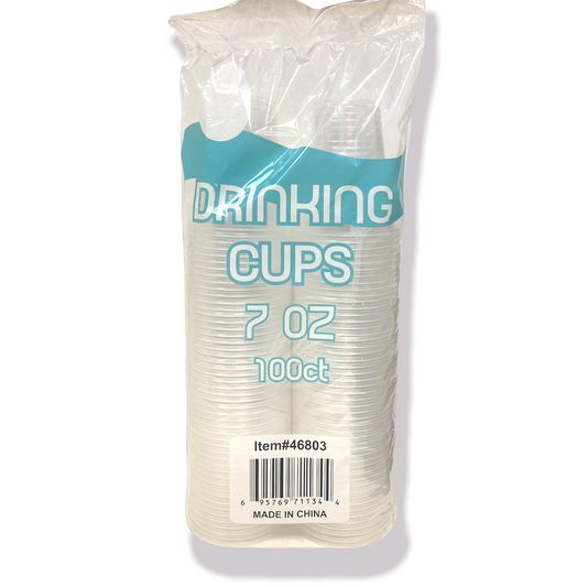 Drinking Plastic Cups 7oz 100ct