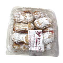 Elite Raspberry Sandwich Covered in Powdered Sugar 16oz