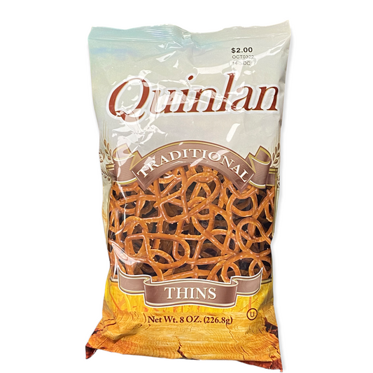 Quinlan Traditional Pretzel Thins 8oz
