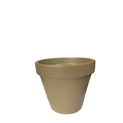 Powder Coated Ceramic Standard Flowerpot Assorted Colors (small)