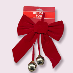 Holiday Bow with Bells