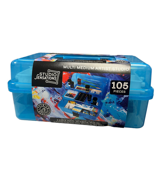 Studio Sensations Multi Medium Artist Studio 105pcs