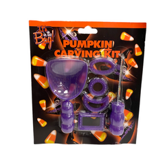 It's In the Bag! Pumpkin Carving Kit Assorted Colors 1ct