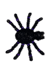 Young Craft Halloween Hanging Spider Wreath Assorted Colors 1ct