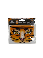 Tiger Face Stickers (27pcs)