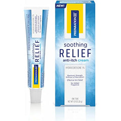 Preparation H Soothing Relief Anti-Itch Cream Hydrocortisone 1% (0.9oz)