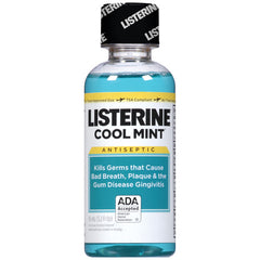 Listerine Cool Mint Mouthwash 3.2fl oz (travel size)
