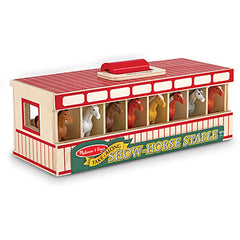 MELISSA & DOUG TAKE-ALONG SHOW-HORSE STABLE