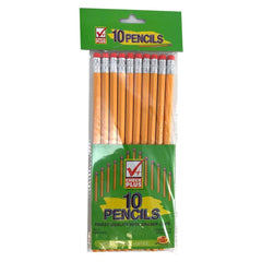 Check Plus #2 Pencils 10ct